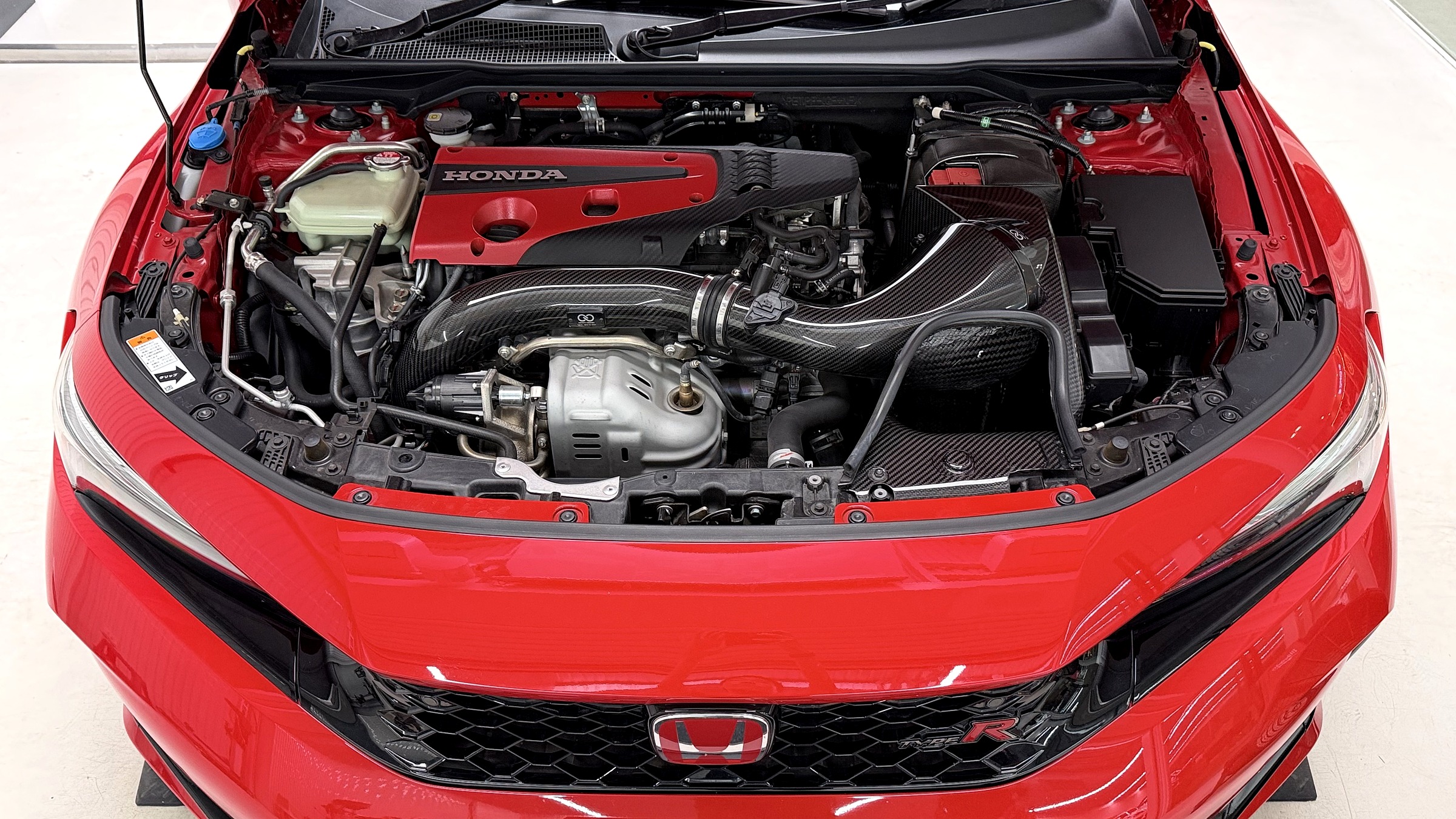 ห้องเครื่อง Honda Civic Type-R FL5 กับกรองอากาศ Infinity Design