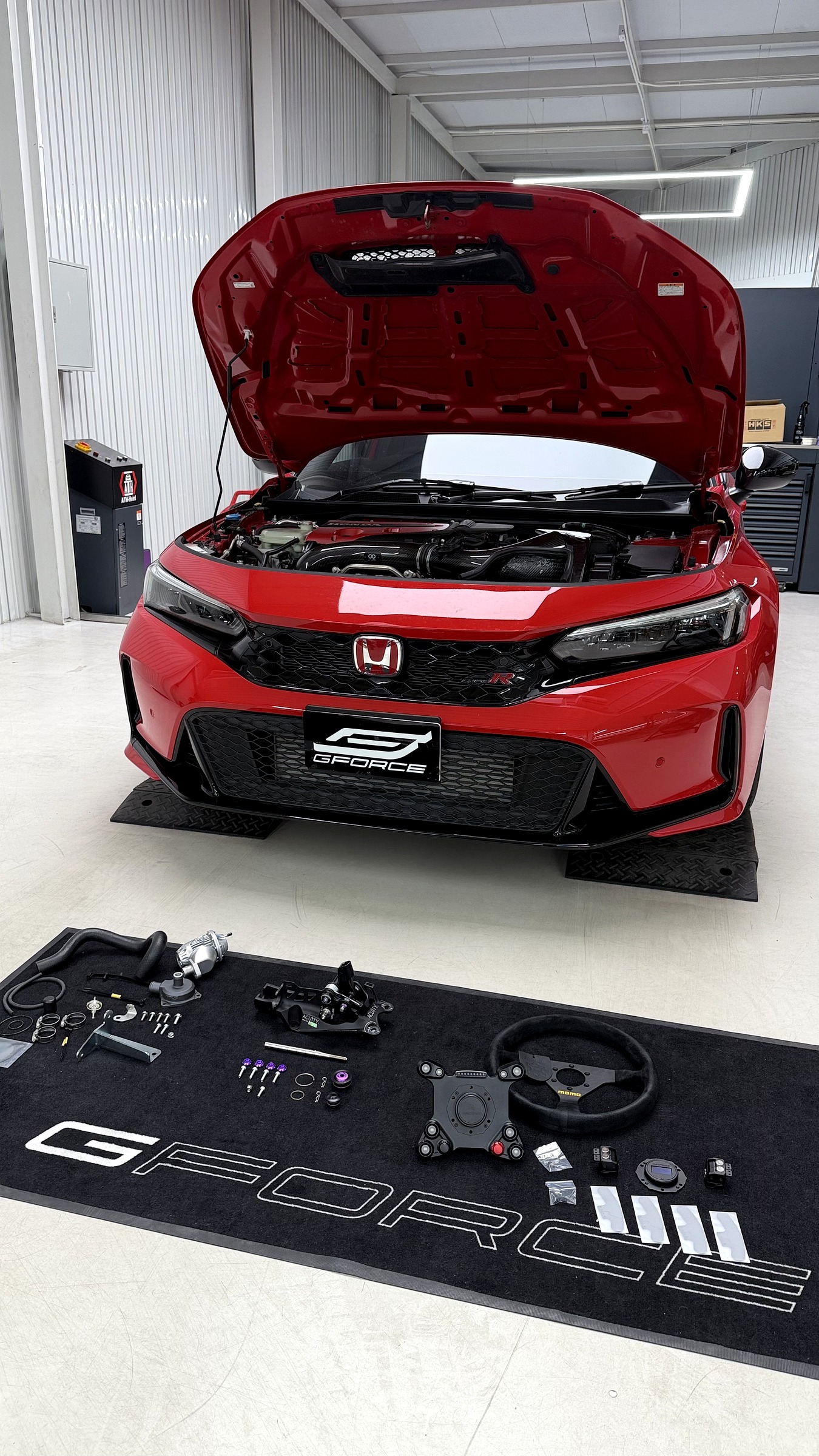 เช็คส่วนประกอบเตรียมเสริมสมรรถนะ Honda Civic Type-R FL5 Black Edition
