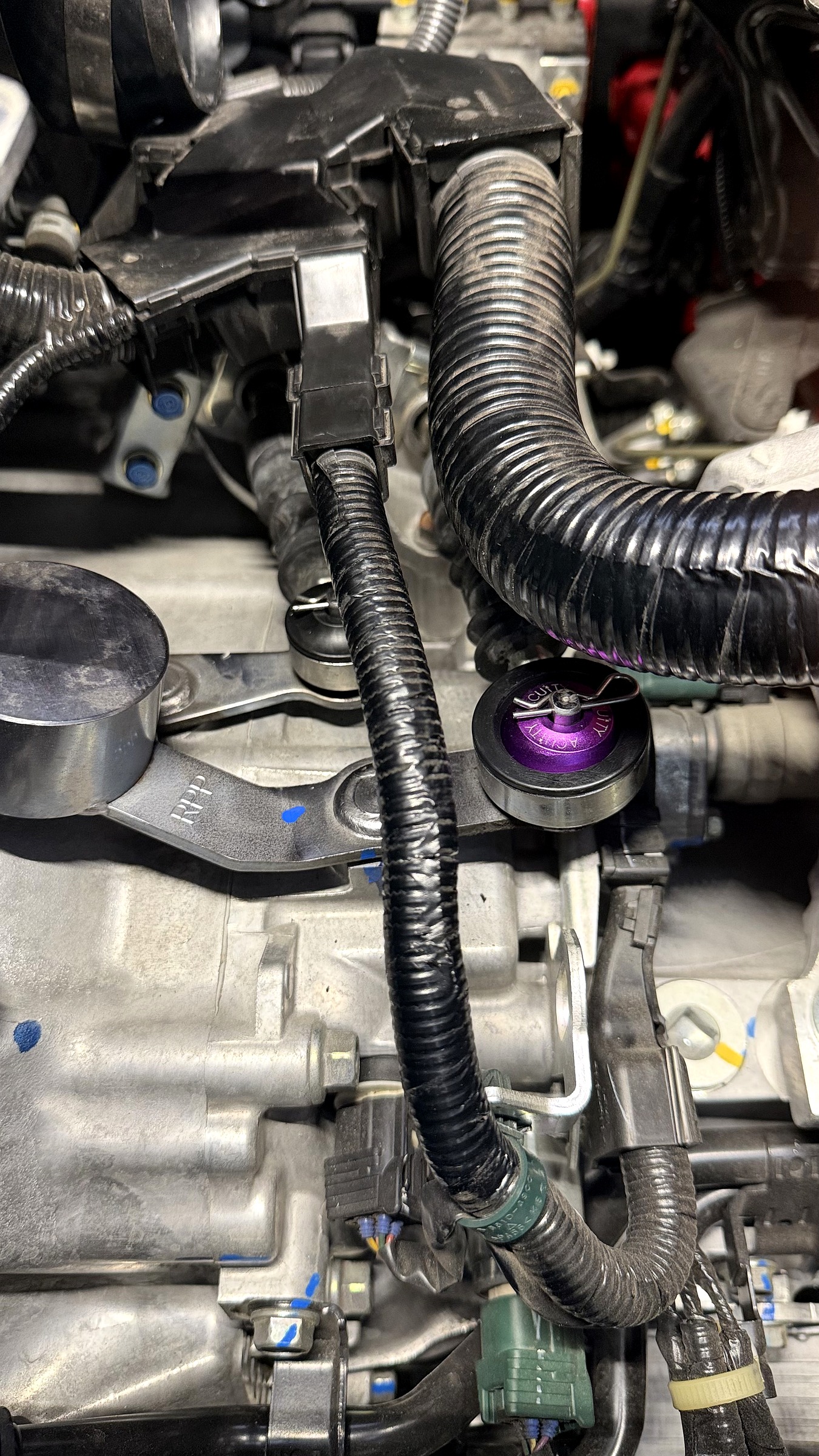 Shifter Cable Bushing ติดตั้งเข้าที่เรียบร้อย