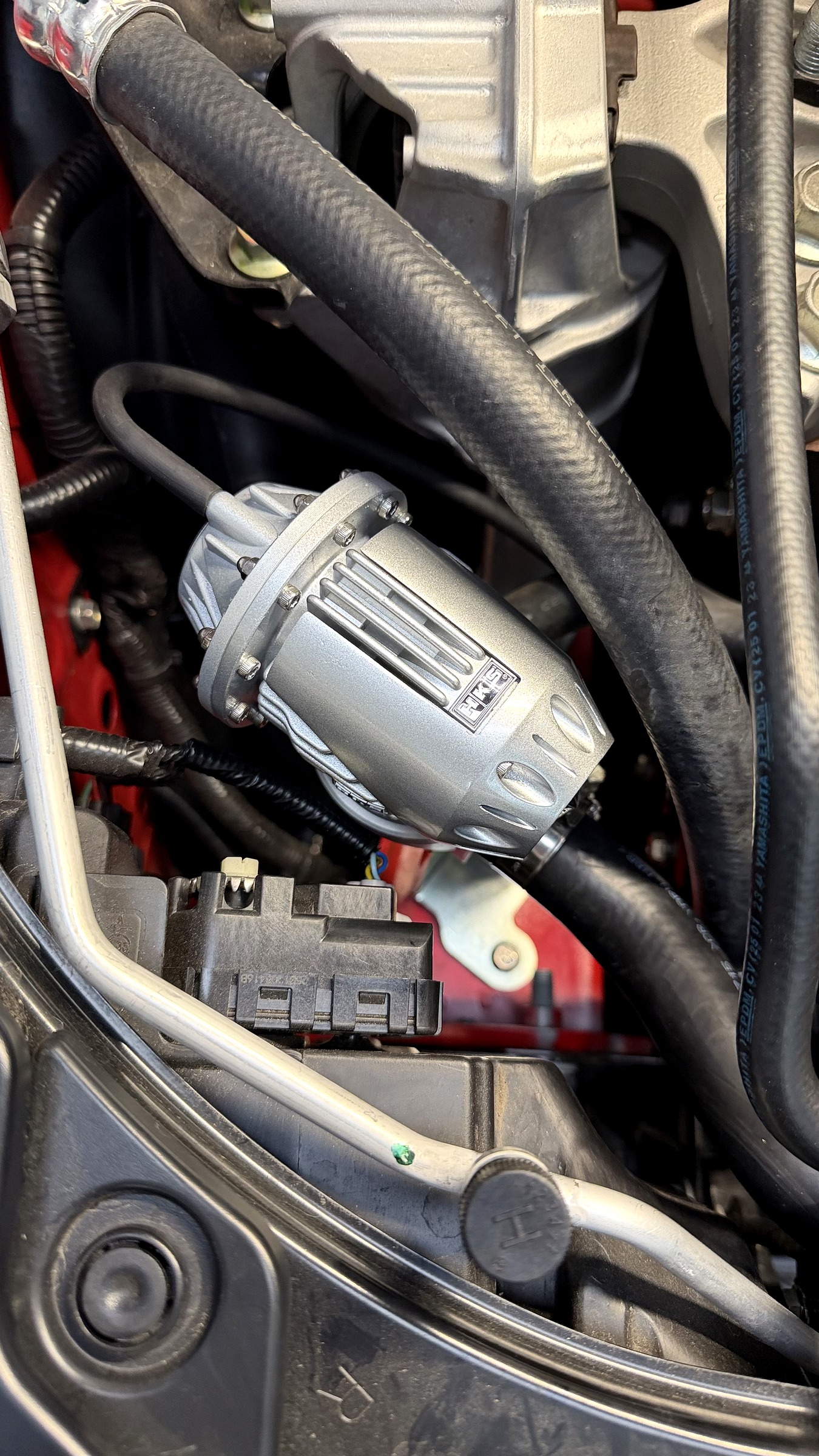 HKS Blow Off Valve Civic Type-R FL5 ติดตั้งเข้าที่เรียบร้อย
