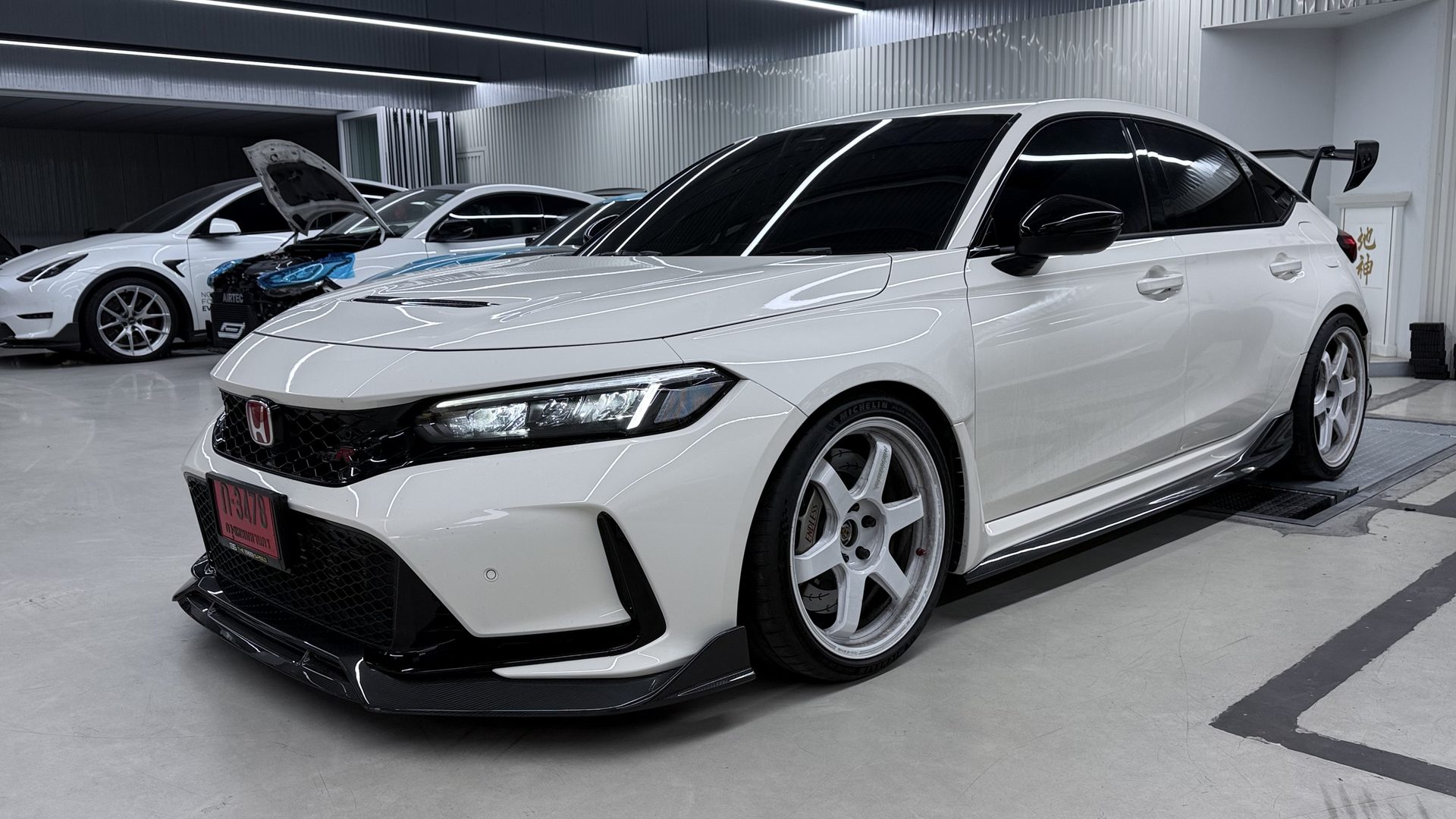 Honda Civic Type-R FL5 ติดตั้ง ADRO Carbon Fiber Full Kit เรียบร้อย