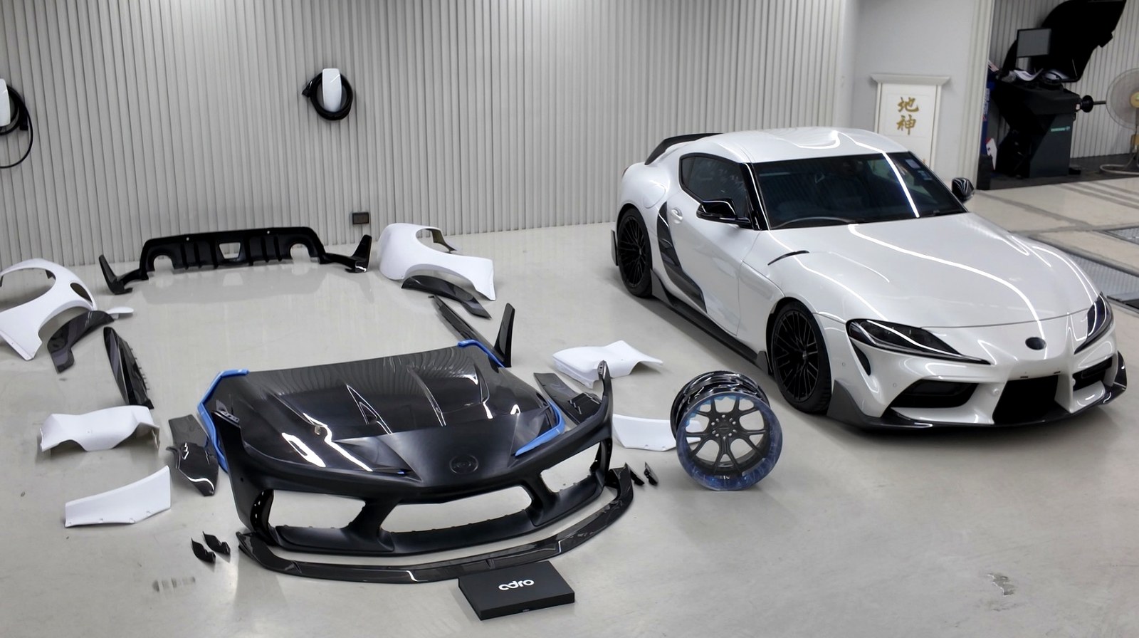 ADRO GR Supra Widebody คันแรกในไทย โดย G-FORCE — ชุดแต่ง ADRO GR Supra Widebody คันแรกในไทยพร้อมลงมือ fitting