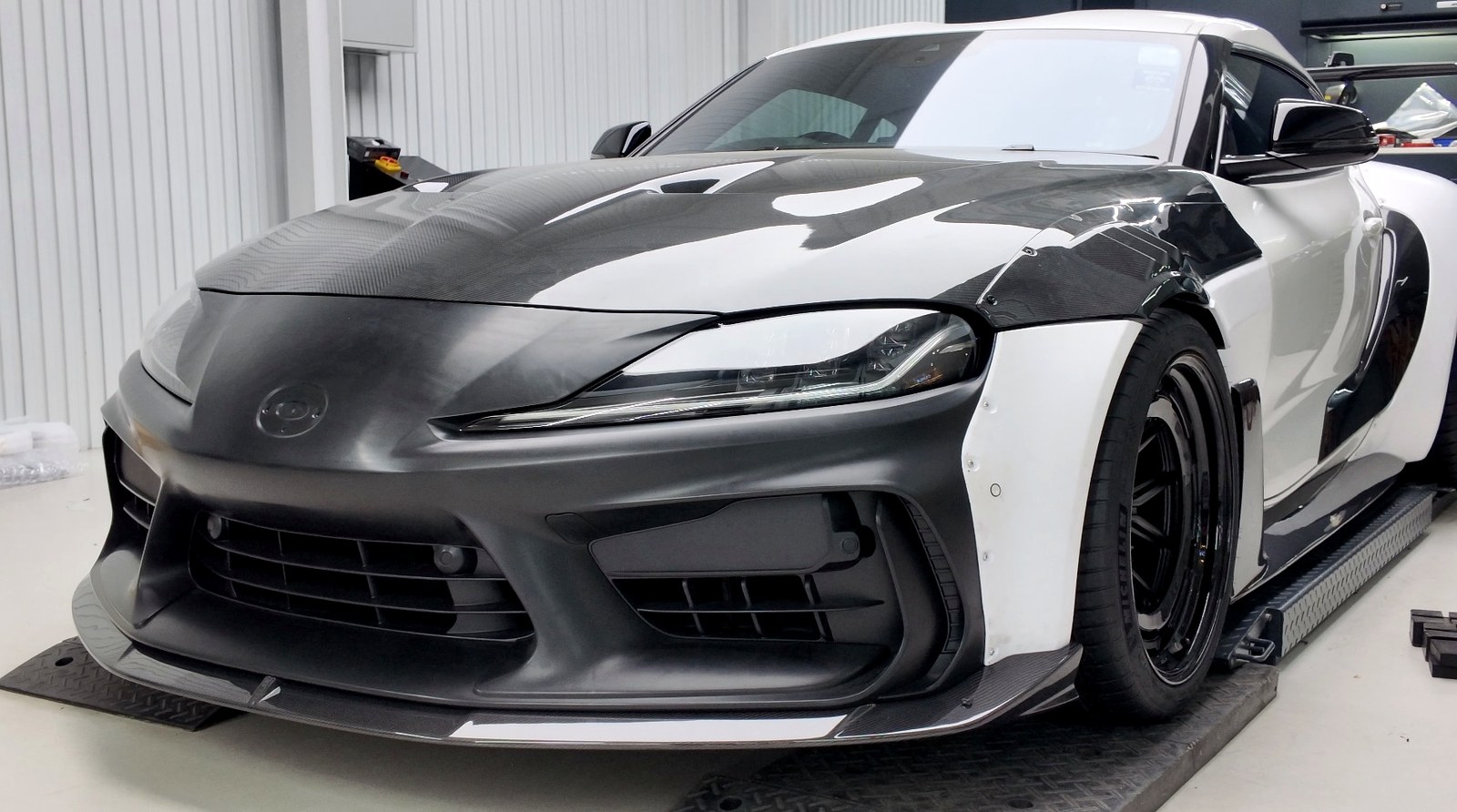 ADRO GR Supra Widebody คันแรกในไทย โดย G-FORCE — Fitting เสร็จเตรียมส่งทำสี (2)