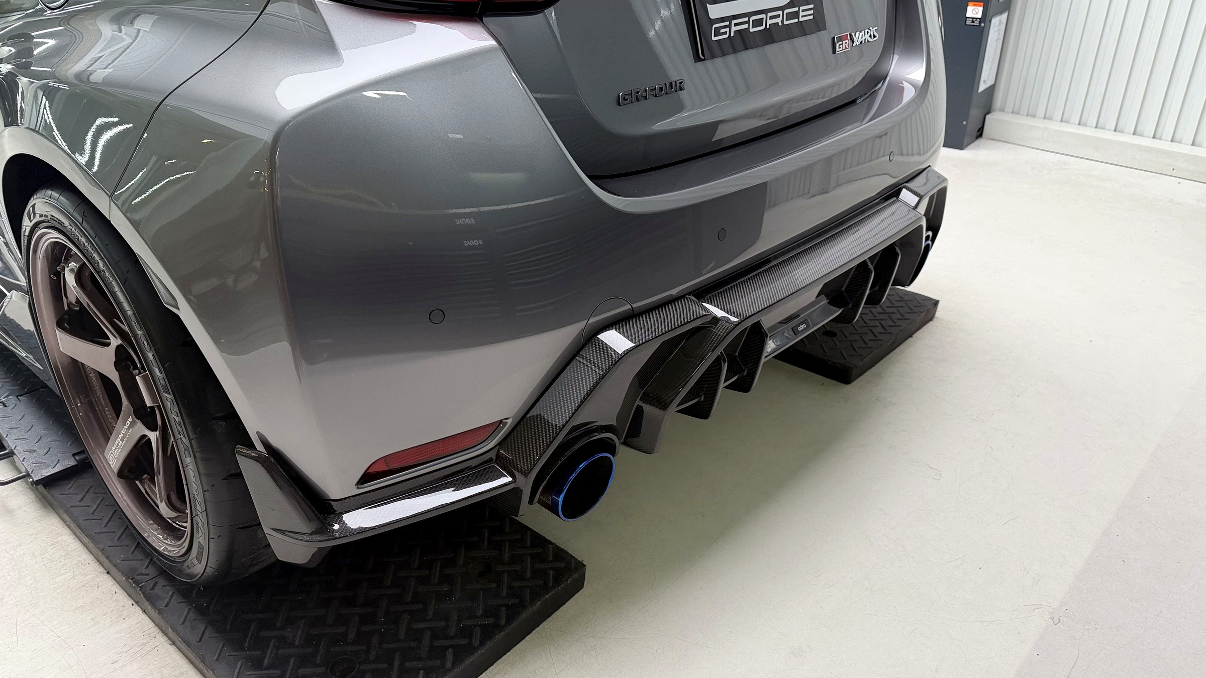 ดิฟฟิวเซอร์หลัง ADRO Carbon GR Yaris Gen 2