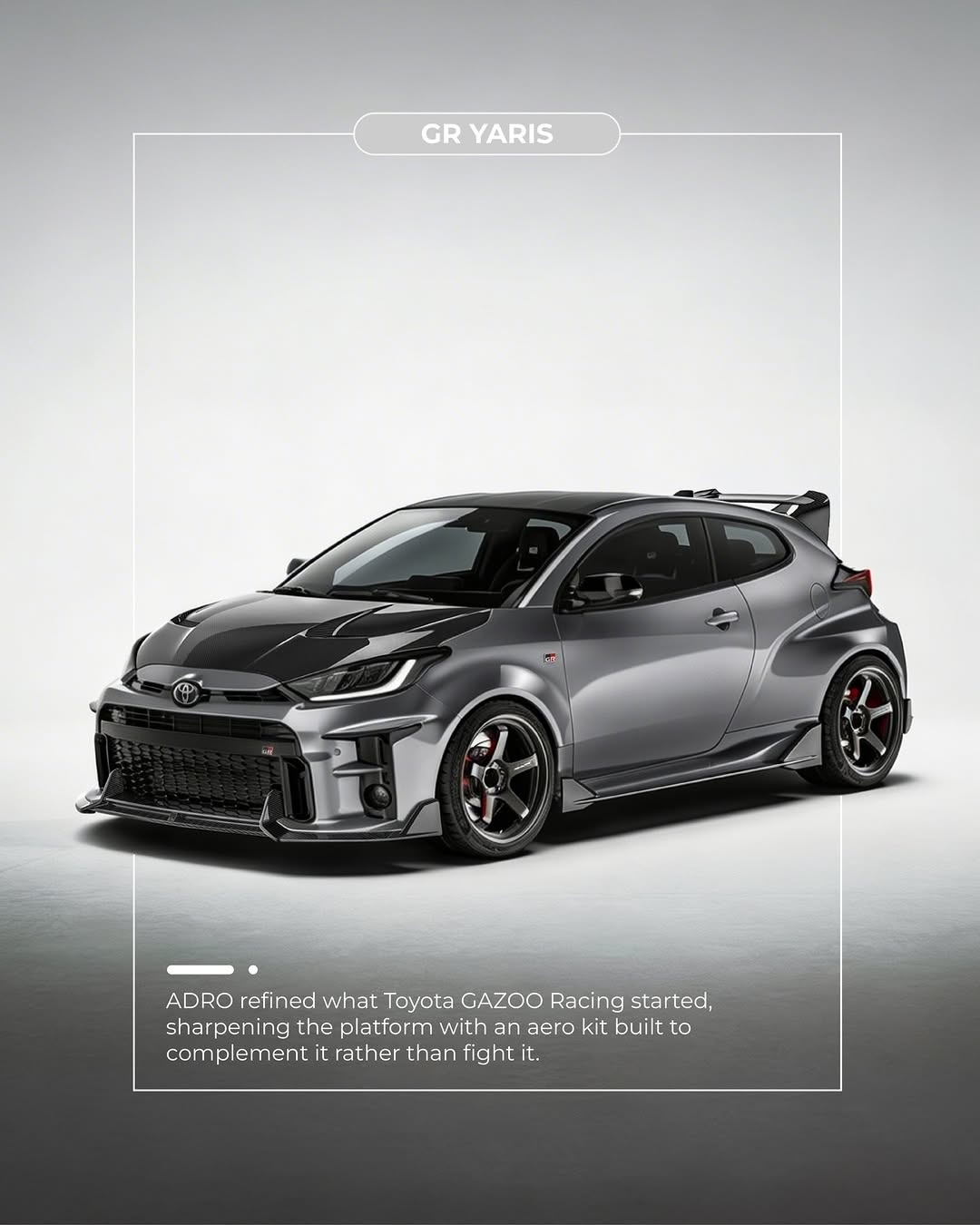 ภาพ render เปิดตัวชุดแต่ง ADRO Toyota GR Yaris Gen 1