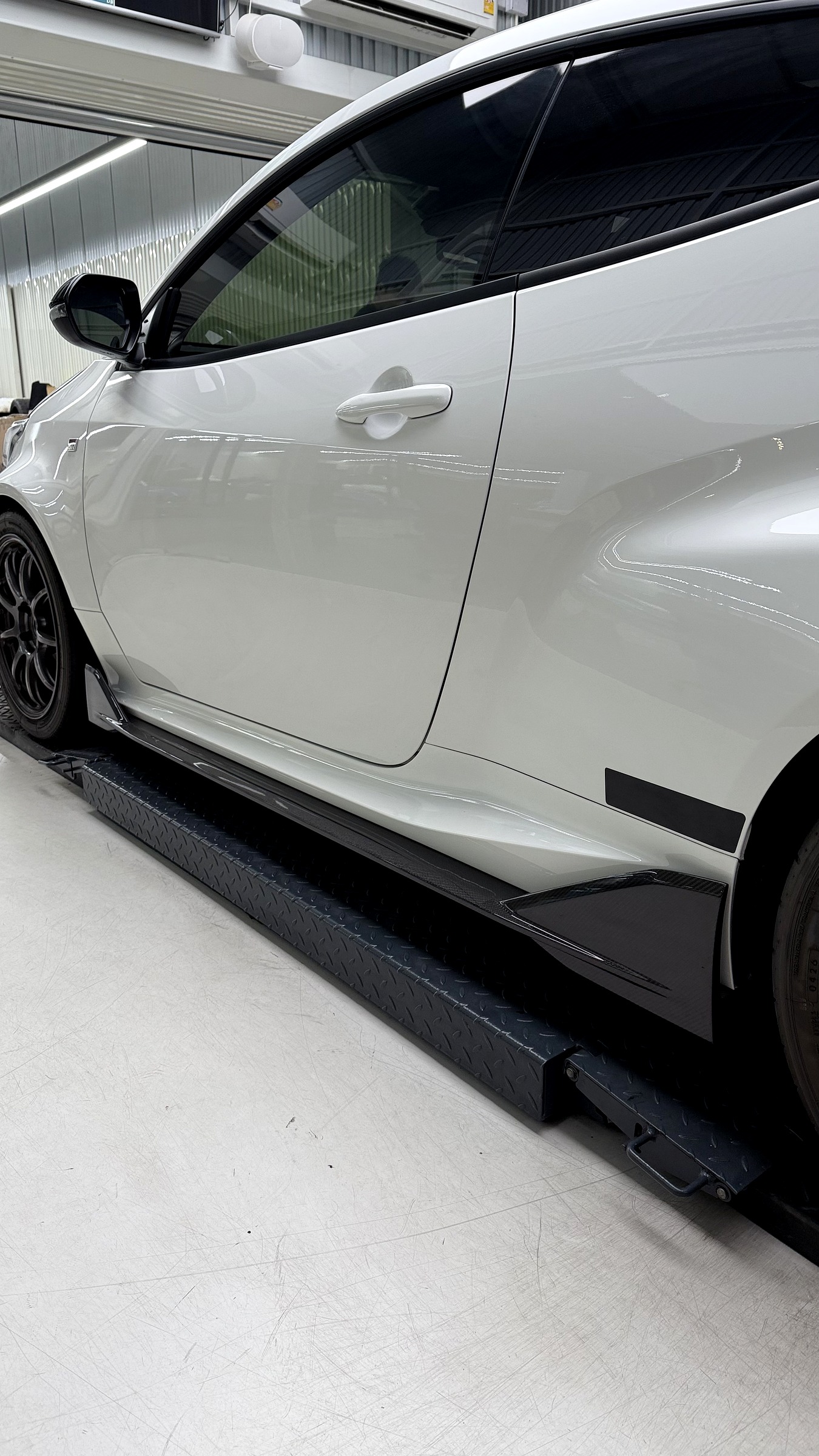 สเกิร์ตข้าง ADRO GR Yaris Gen 1 ติดตั้งเสร็จ