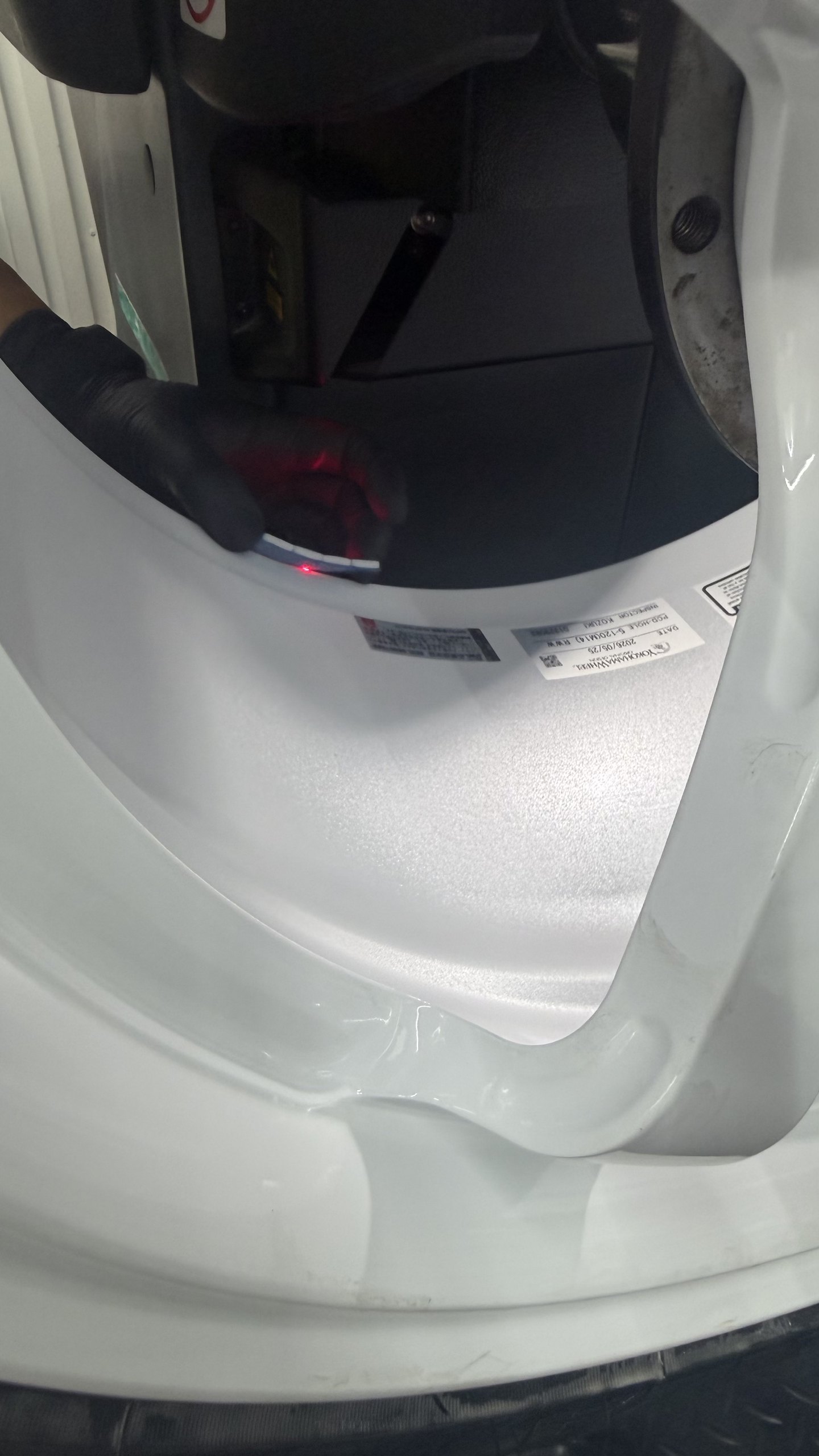 ตุ้มถ่วงล้อ Hofmann ในล้อ ADVAN GT Beyond