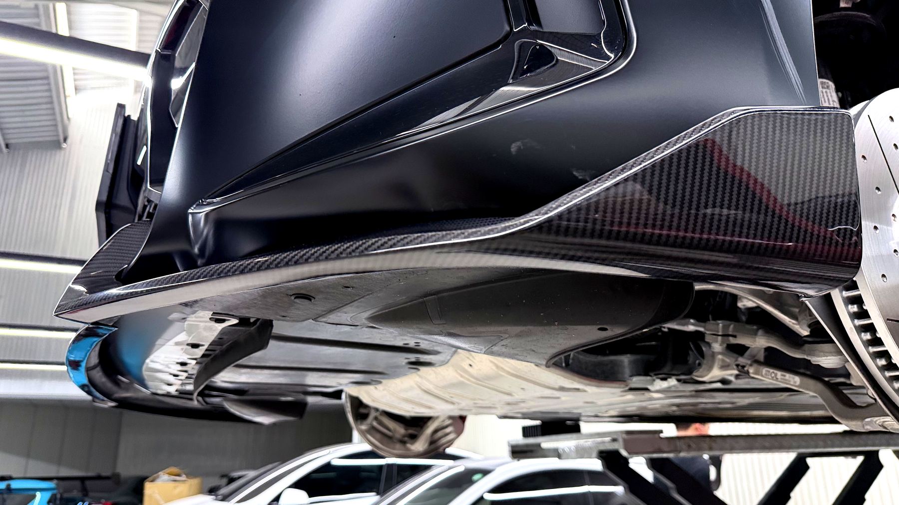ADRO Front Lip underside carbon fiber BMW M340i