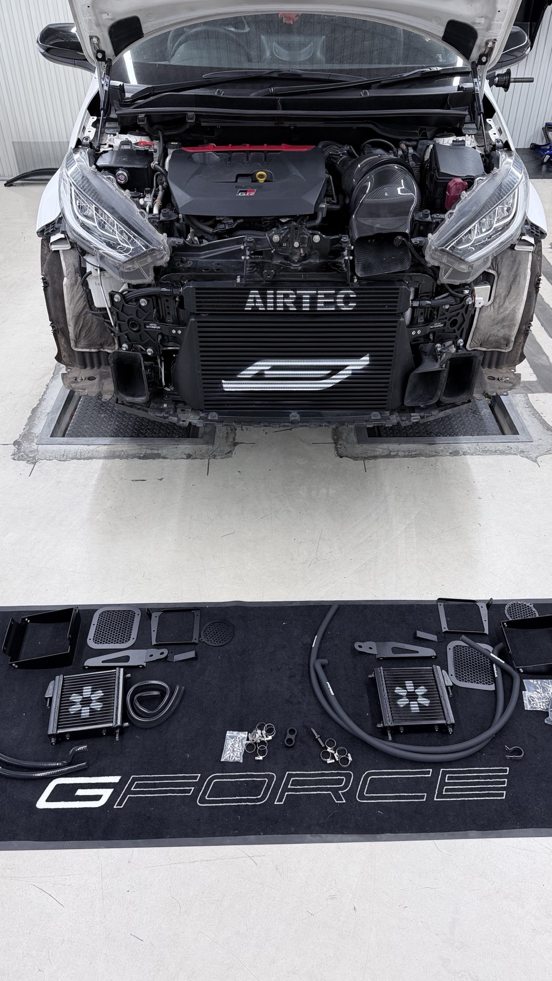 Airtec Auxiliary Radiator และ Turbo Radiator สำหรับ GR Yaris