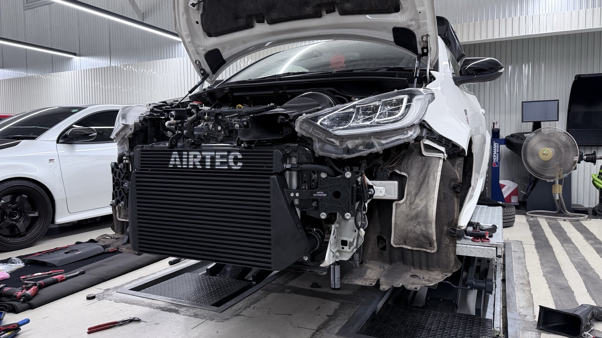 ชุดระบายความร้อน Airtec สำหรับ GR Yaris — หม้อน้ำเทอร์โบ และ Intercooler Stage 3