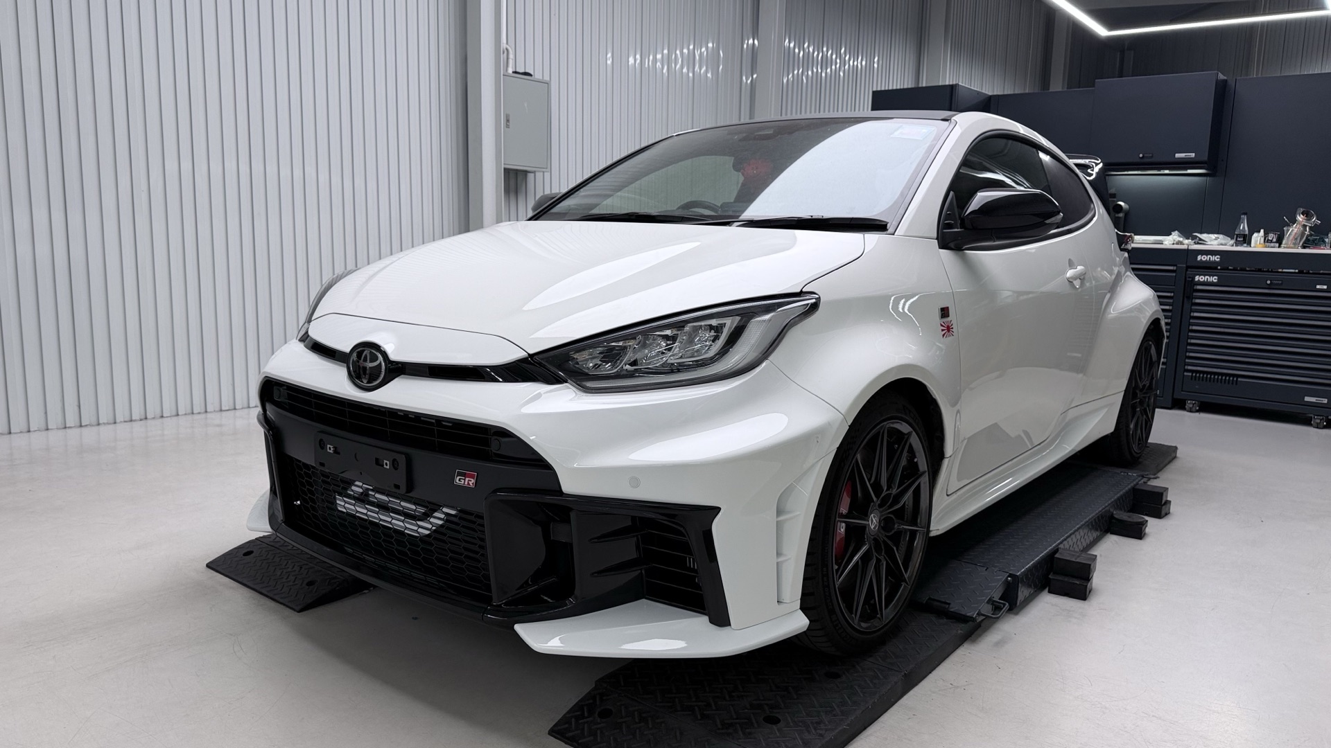 GR Yaris Gen 1 ที่เปลี่ยนกันชนเป็น GR Yaris Gen 2 โดยสมบูรณ์