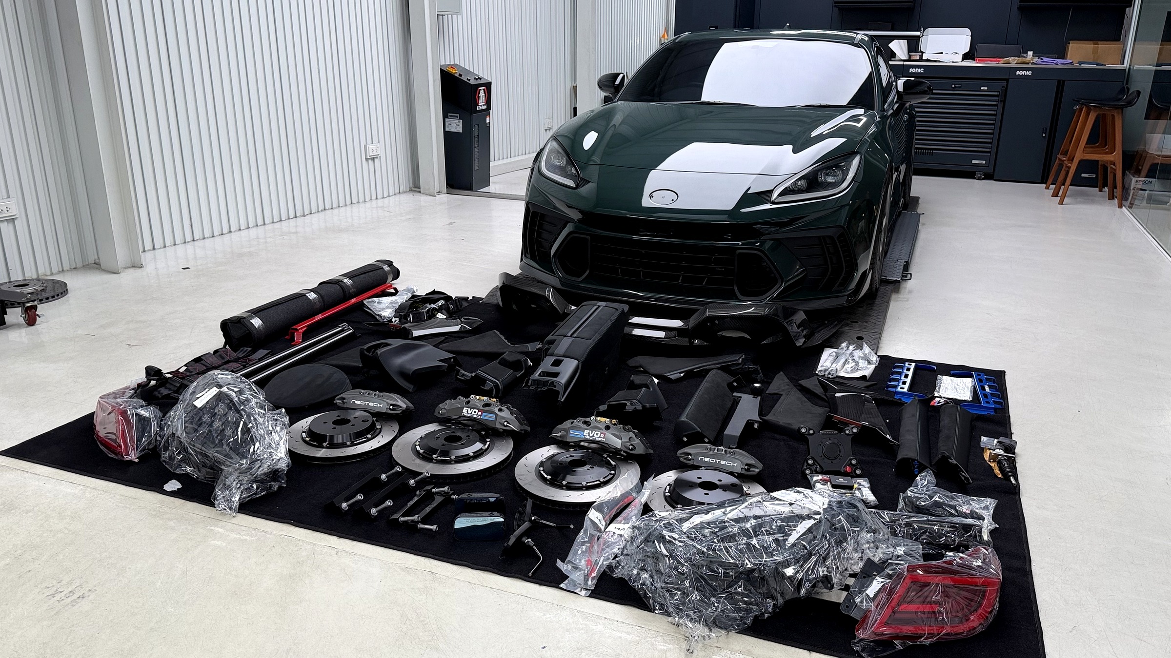 Toyota GR86 Cup Car ชุดแต่งครบทั้งภายในและภายนอก โดย G-FORCE