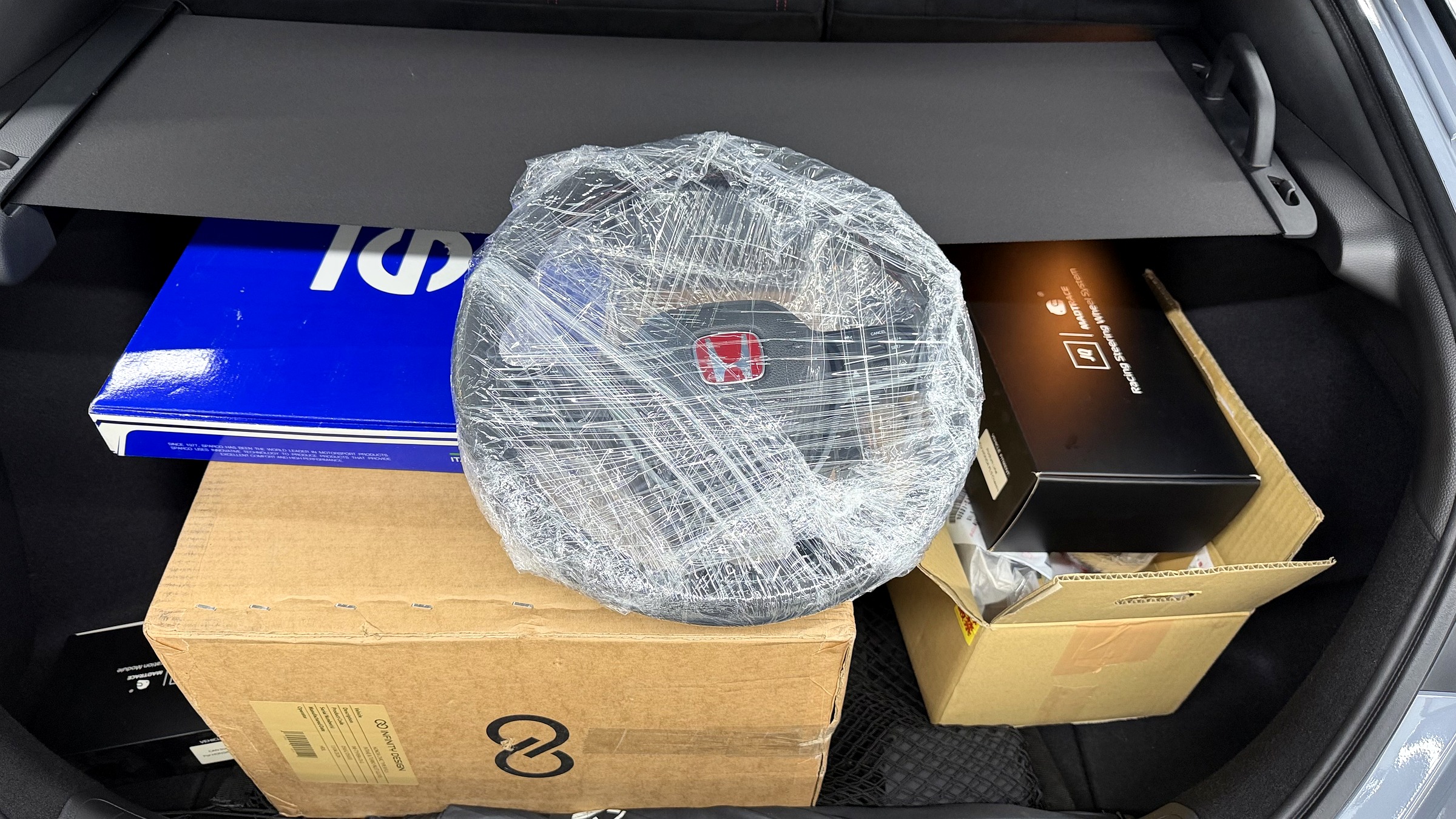 ของเดิมทุกชิ้นที่ถอดออกเก็บคืนลูกค้าอย่างเรียบร้อย — Civic Type-R FL5 G-FORCE