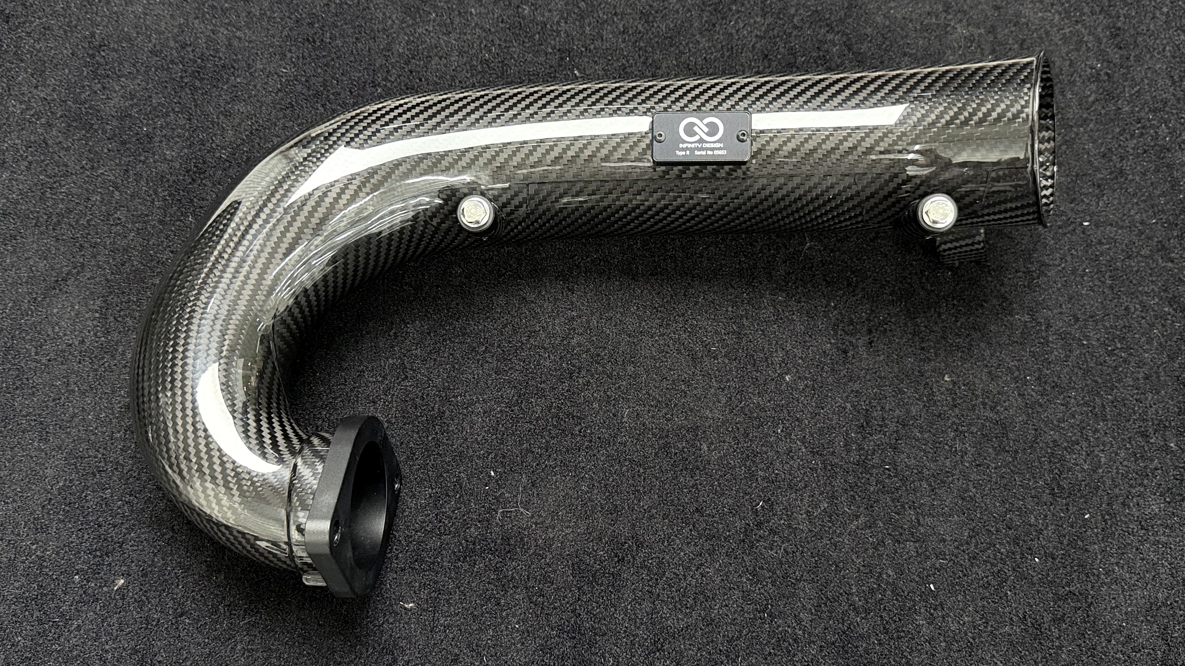 Pre-preg Carbon Turbo Inlet Infinity Design — งานคาร์บอนแท้