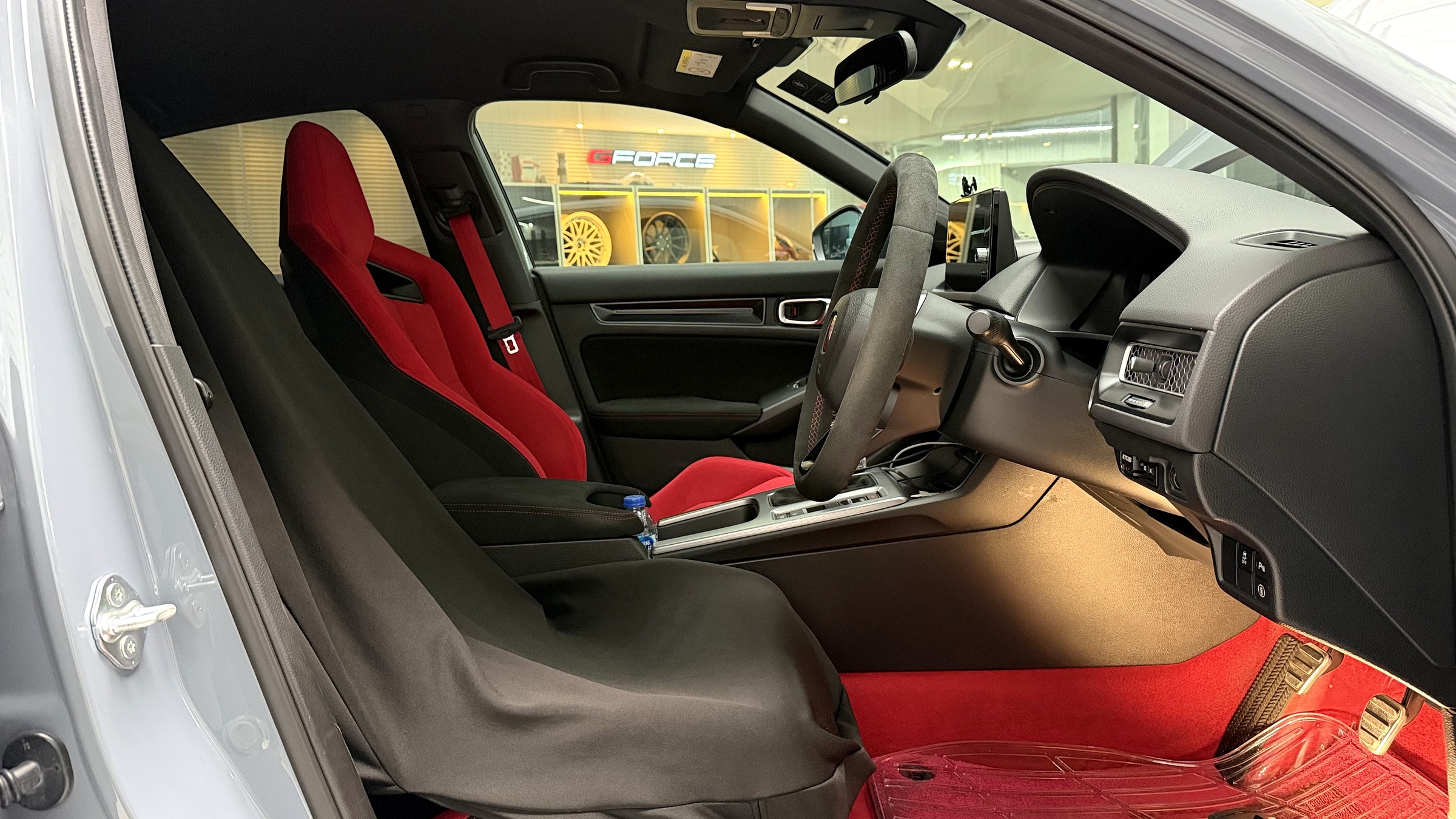 ครอบผ้าคลุมเบาะ Civic Type-R FL5 ก่อนเริ่มงานติดตั้ง — G-FORCE Thailand