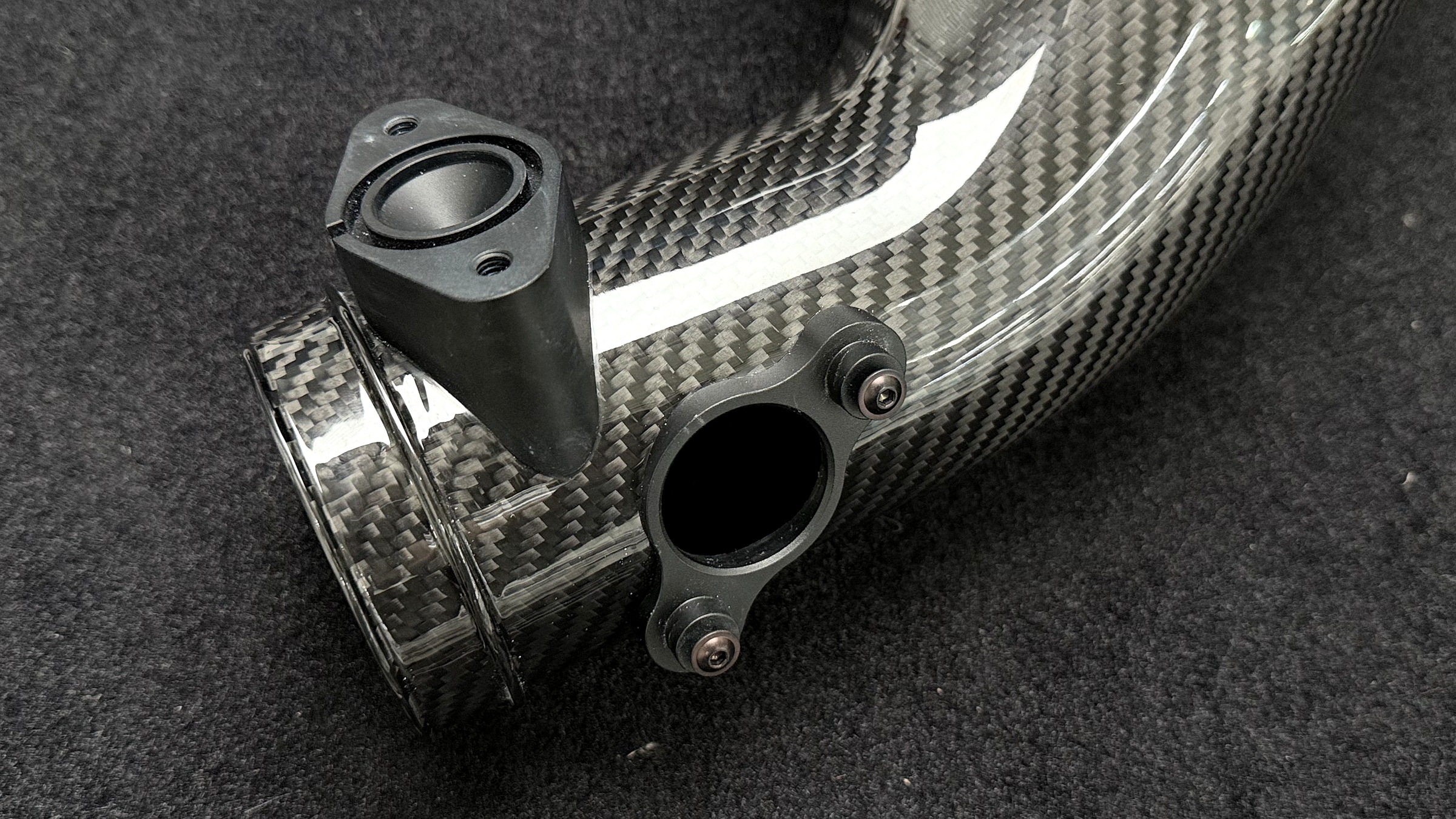 งาน CNC สวย ๆ บน Turbo Inlet ของ Infinity Design