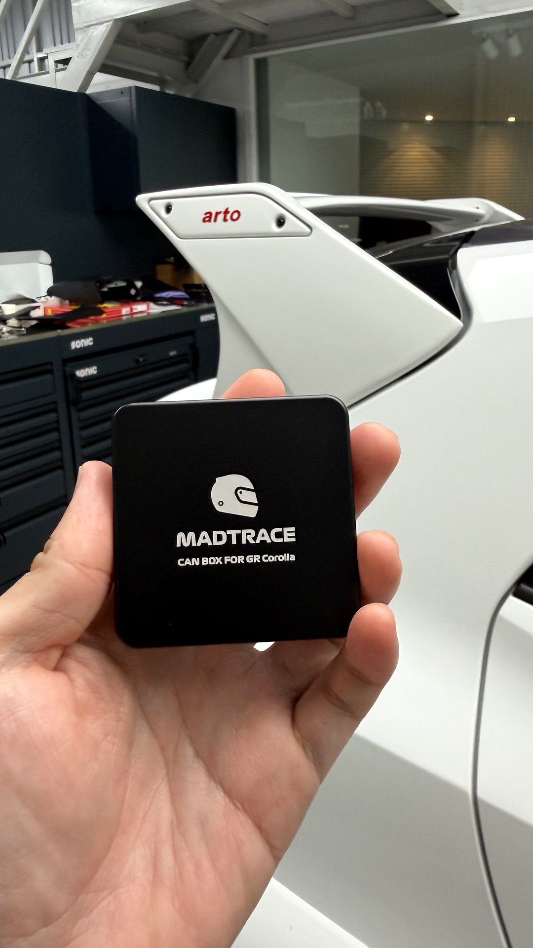 พวงมาลัย JQ Werks โดย G-FORCE — Madtrace CAN Box ตรงรุ่น Toyota GR Corolla
