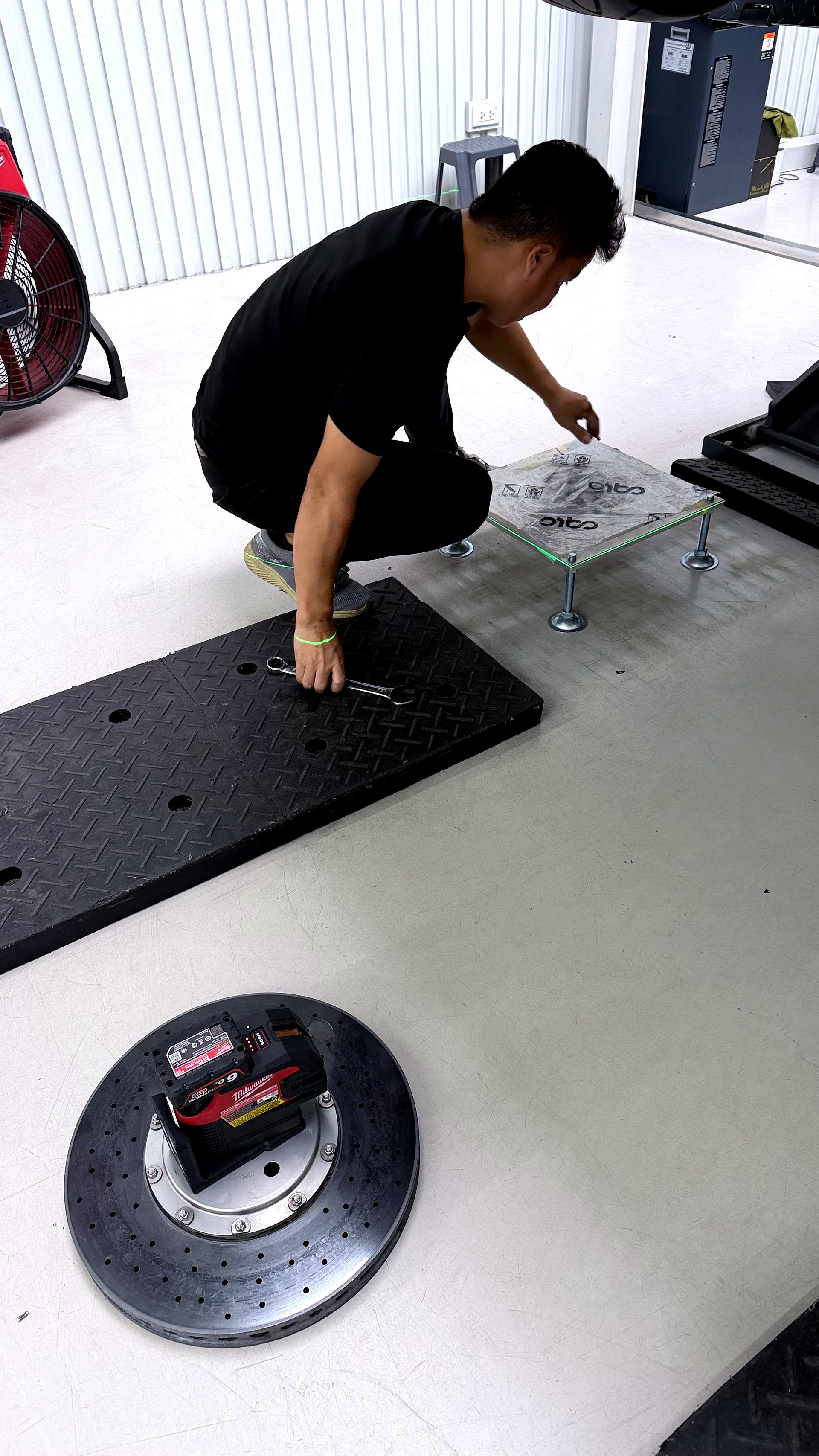 Alignment plate setup สำหรับ FL5 ที่ G-FORCE Thailand