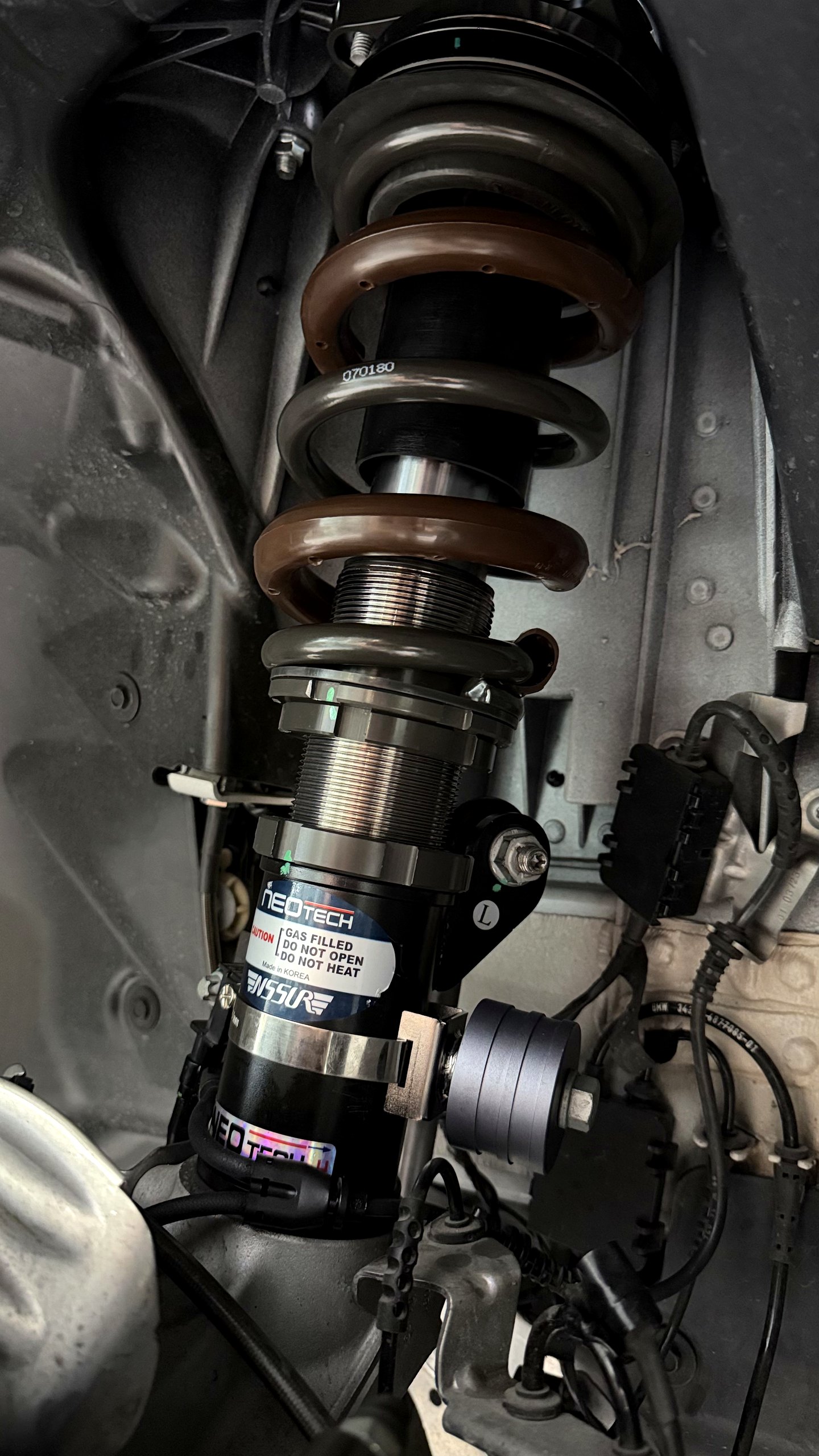 เช็คมาร์คทุกจุดด้านหน้า GR Supra หลังติดตั้งโช้ค NeoTech