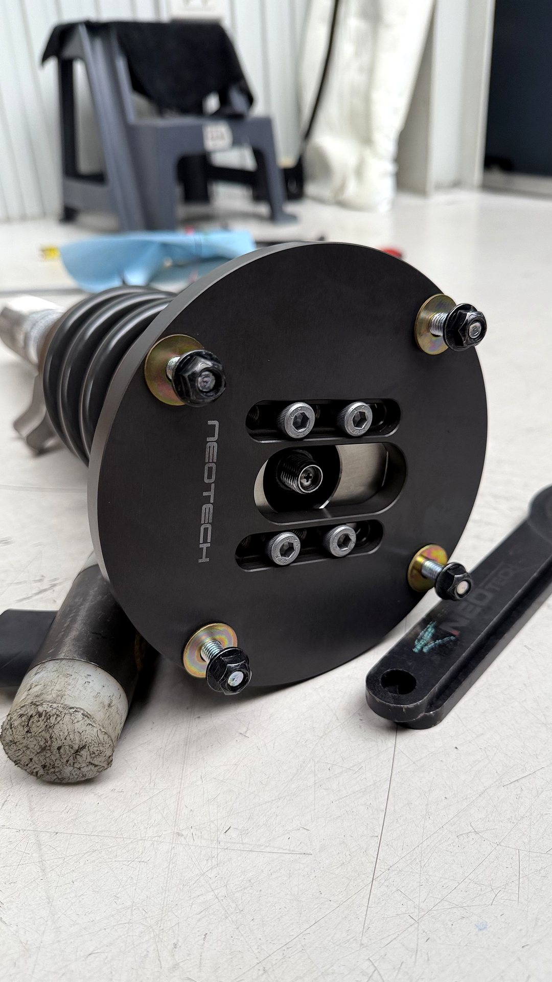 เบ้าโช้ค NeoTech Camber Adjustable Top Mount งาน CNC ปรับแคมเบอร์ได้ MINI J01