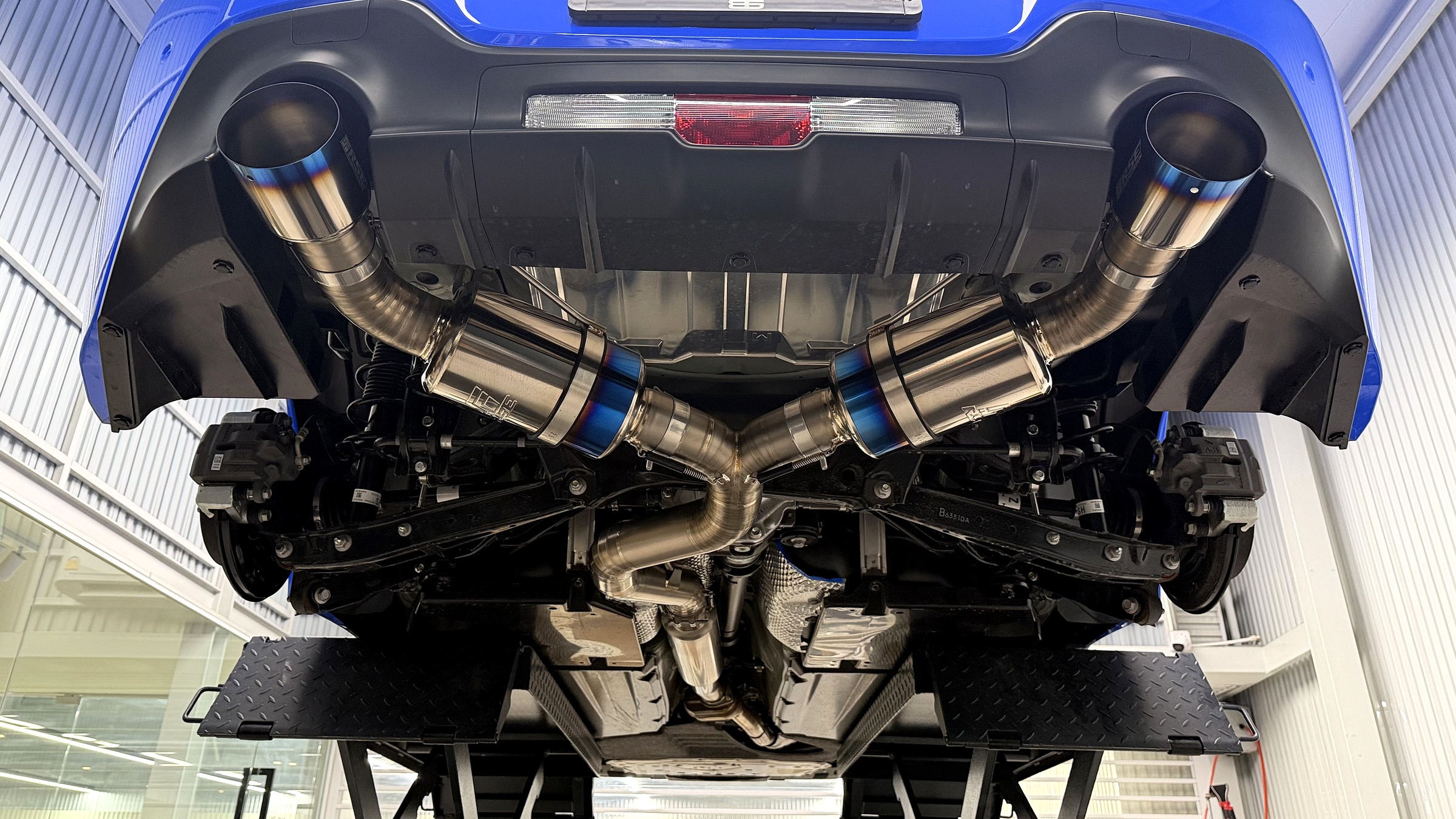 ท่อไอเสีย RSE ไทเทเนียม Toyota GR86 by G-FORCE