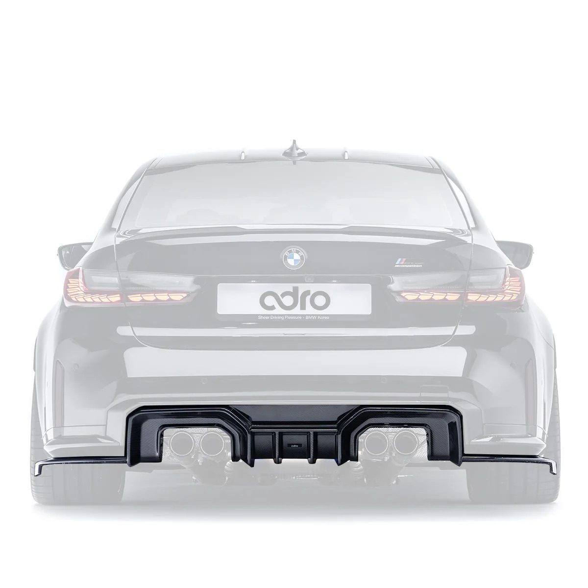 ADRO BMW M3 Touring G81 Rear Diffuser V1