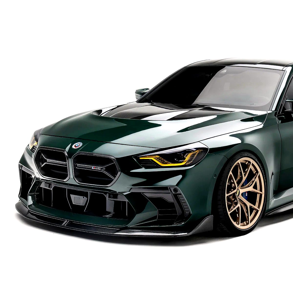 กานชนหน้า · ADRO Front Bumper + Lip V2 — BMW M2 G87