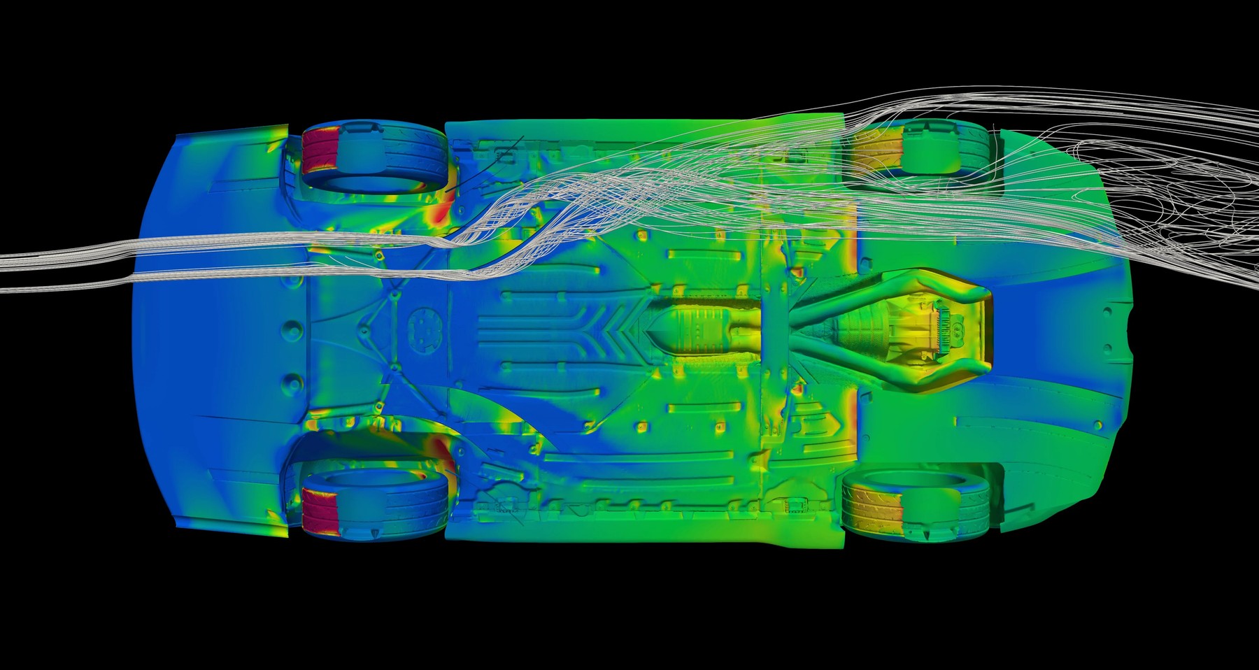 CFD Analysis — ADRO ARD Undervanes GR Supra underbody pressure