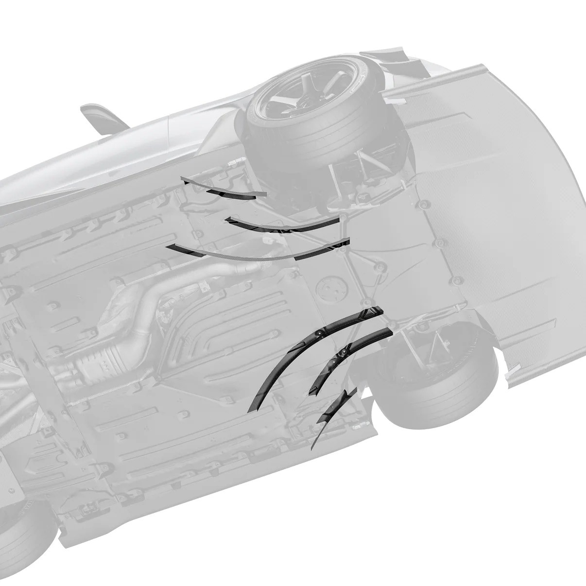 ARD Undervanes ×6 — GR Supra