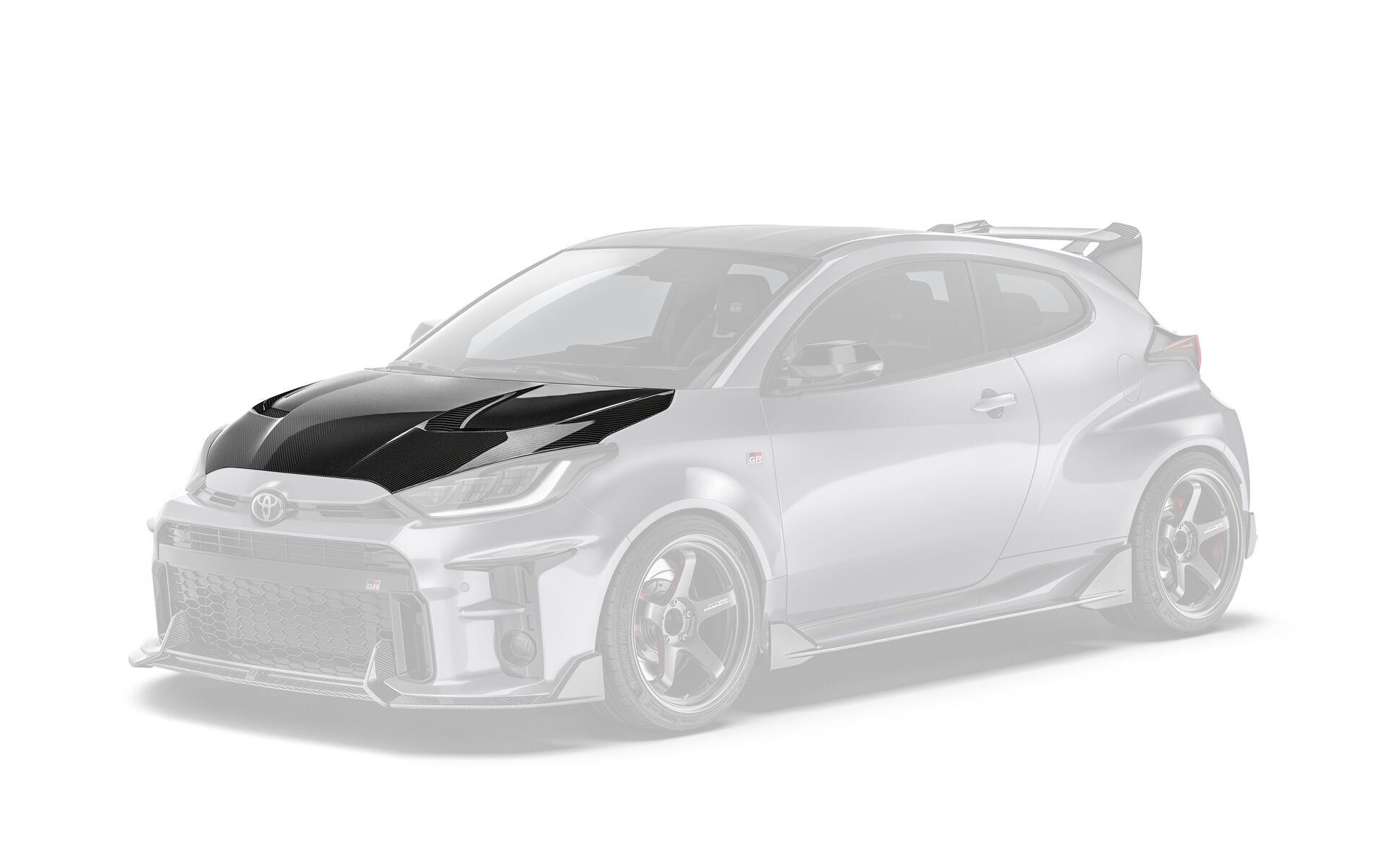 ADRO GR Yaris Carbon Hood — G-FORCE Thailand