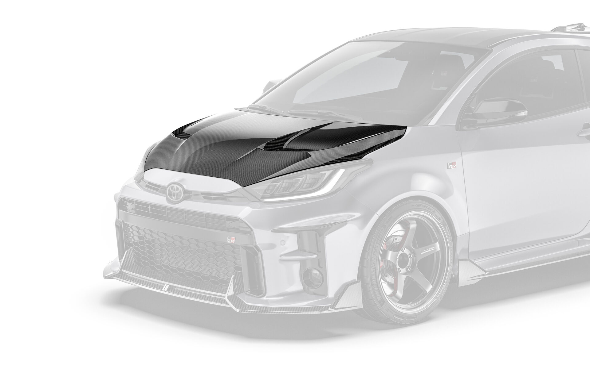 ADRO GR Yaris Carbon Hood