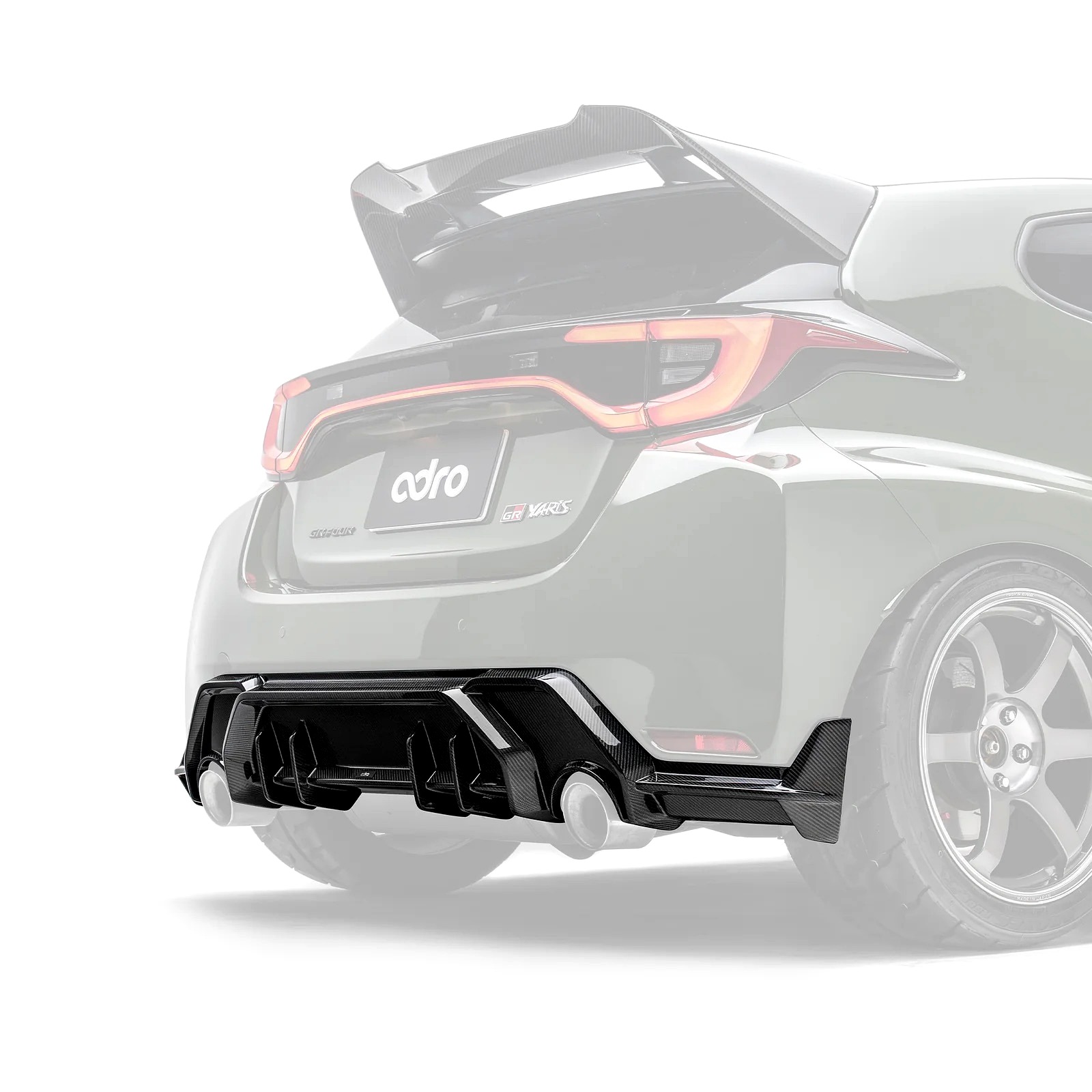 ADRO GR Yaris Rear Diffuser Gen 2