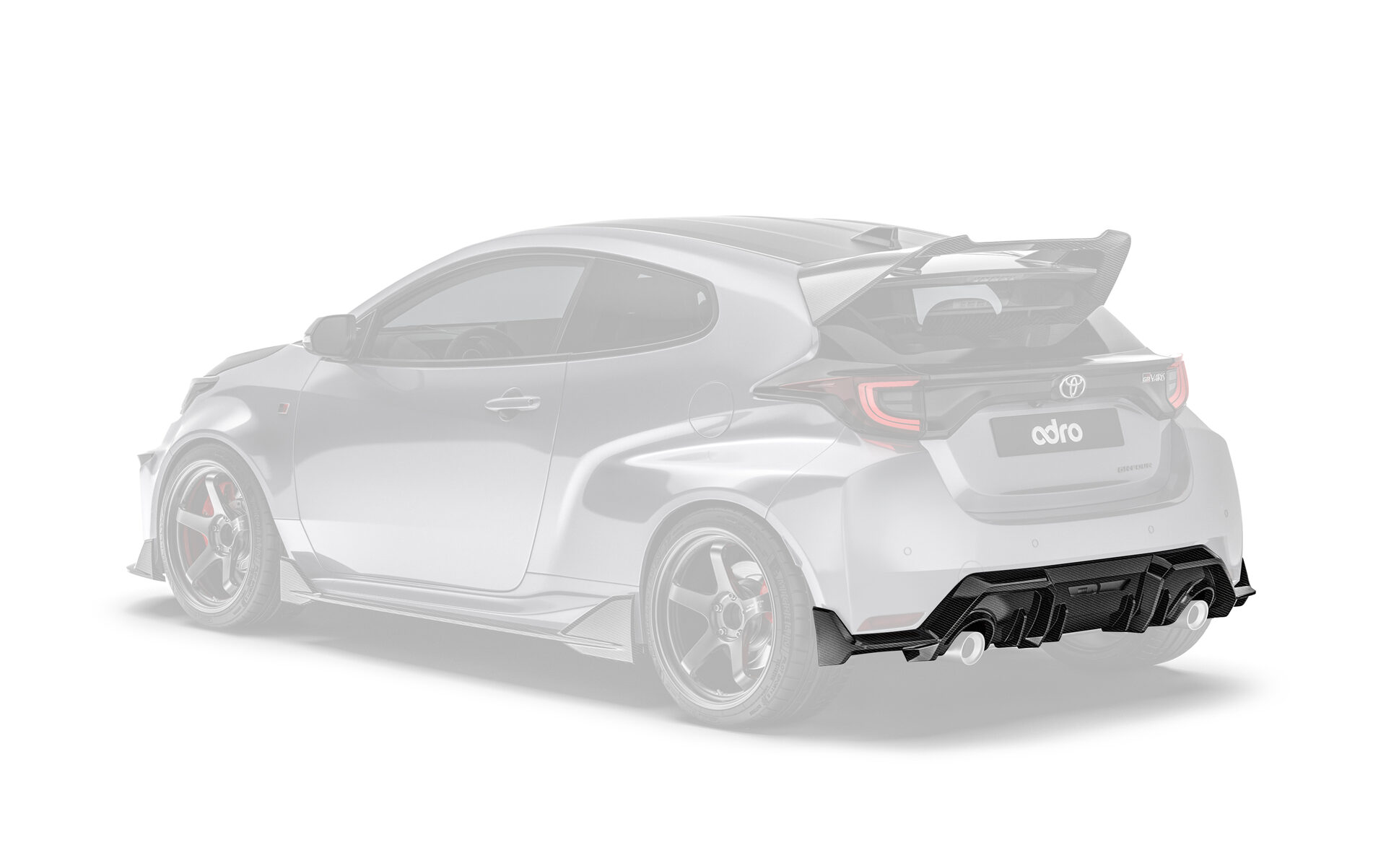 ADRO GR Yaris Rear Diffuser — G-FORCE Thailand