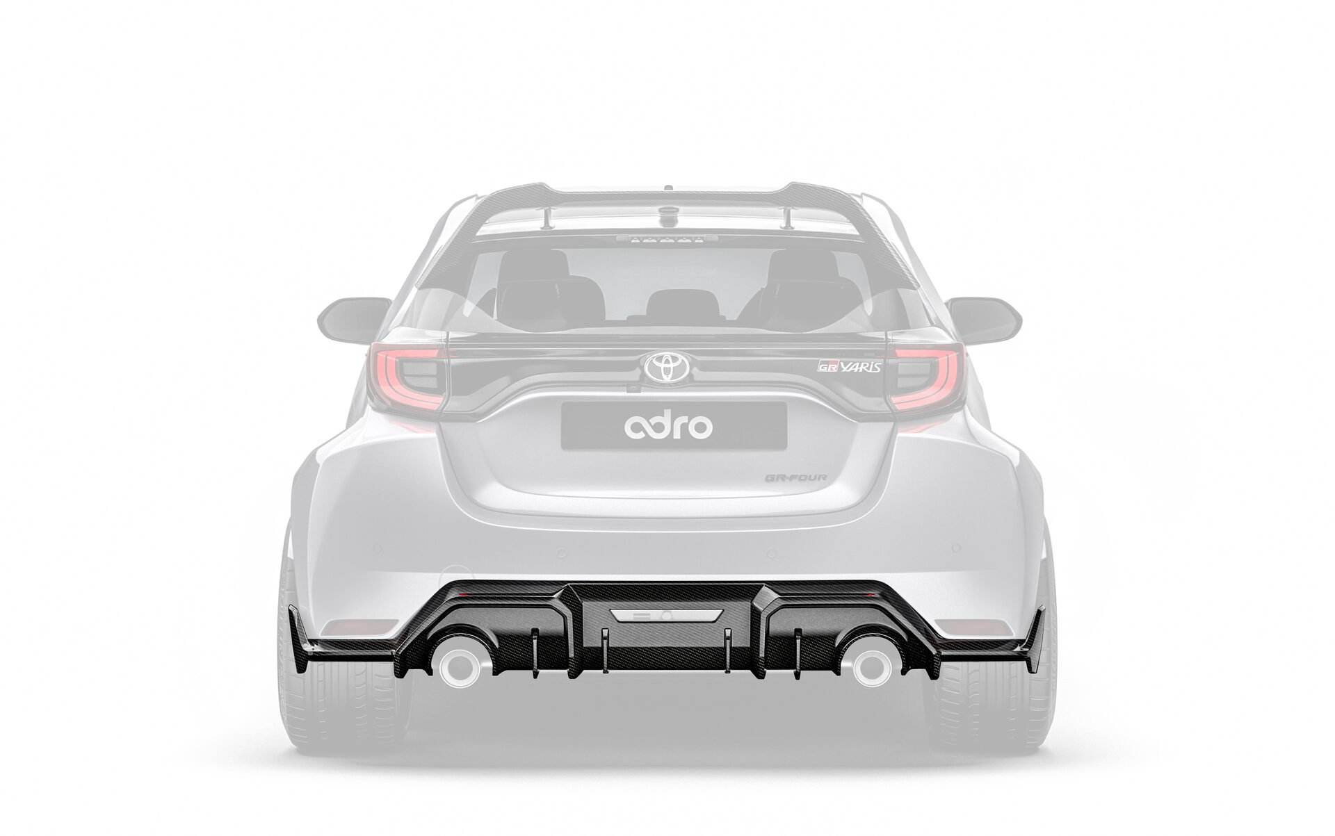 ADRO GR Yaris Rear Diffuser