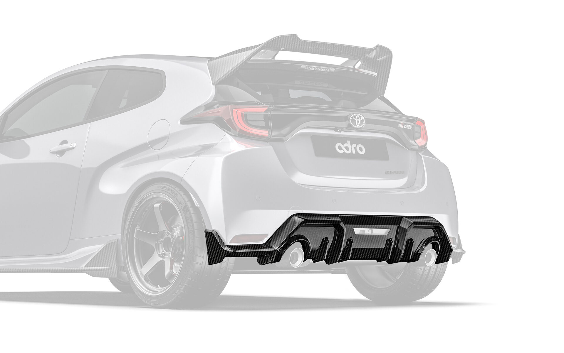 ADRO GR Yaris Rear Diffuser
