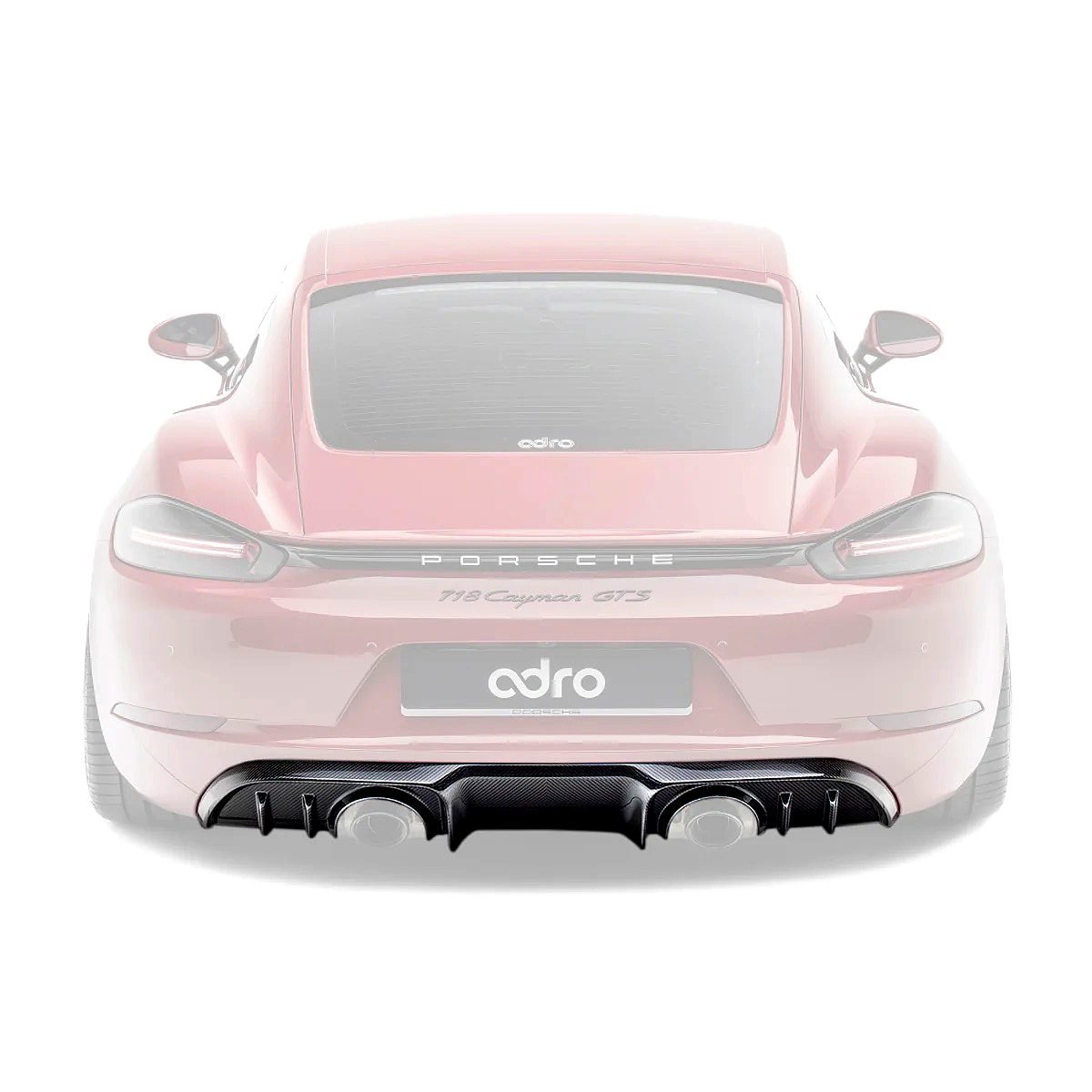 ADRO Porsche 718 Rear Diffuser — G-FORCE Thailand