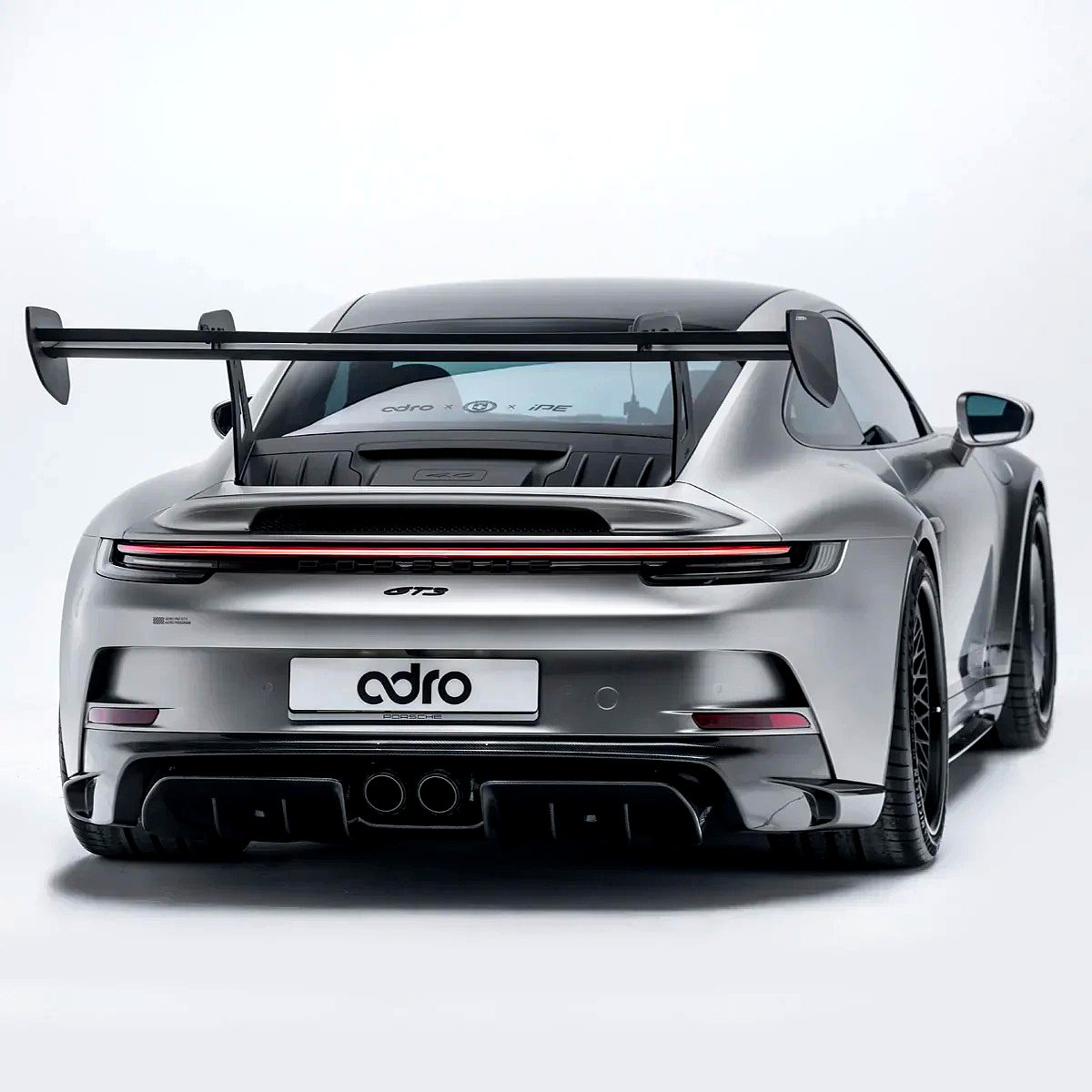 วิง · AT-P Swan Neck Wing — Porsche 992