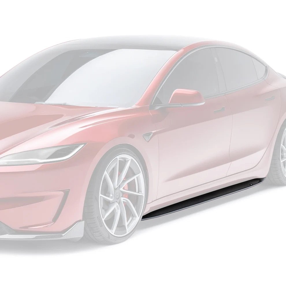 ADRO Tesla Model 3 Highland Performance Side Skirts — G-FORCE Thailand
