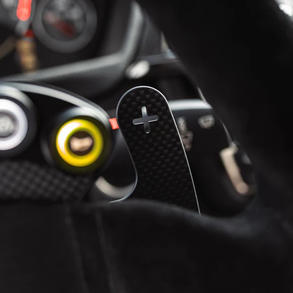 JQ Werks Clubsport — Carbon Fiber Magnetic Paddle Shifter